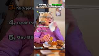 Ranking The Funniest Dark Jokes With Mom😭 #shorts #rankingshort