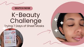 I Tried Korean Sheet Masks Every Day for a Week. You NEED to See the Results! 😱✨ #KBeautyChallenge
