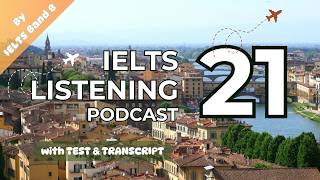 IELTS Listening Practice Test 21 | Podcast Sleeping English Learning | ASMR Sleep | IELTSBand8