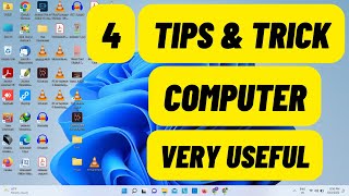 4 Knowladge Tips and Trick of Computer and laptop | Every Computer User Must @wbdigitalsupport