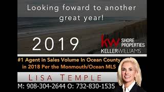 #1 Agent in Sales Volume In Ocean County in 2018 Per the Monmouth/Ocean MLS