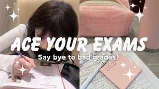 How to ace your exams| Study Smarter not harder!