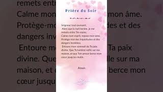 Prière du Soir pour Dormir en Paix 🌙🙏 | Que Dieu Te Garde Cette Nuit