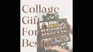 Bestie Photo Collage Canvas | Best Friend Gift Ideas From Stunning Gift Store