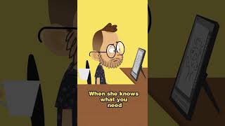 When she knows what you need  #animationservices  #marketingcontent  #animationstudio  #couplegoals