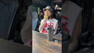 Ruby da cherry feeding scrim more apples on tour 8/7/25