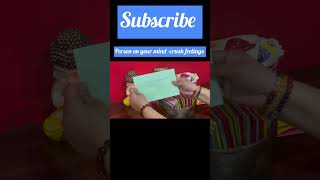 Person on your mind-CRUSH feelings #runes #unkicurrentfeelingstoday #hiscurrentfeelings