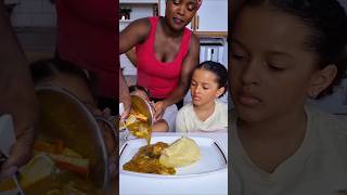 Banku and Okra Soup: Home Feels on a Plate 🍽️ #ghanaianfood #familydinner