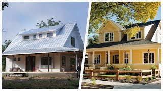 75 Farmhouse Exterior Home Design Ideas You'll Love ⭐️