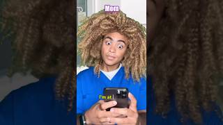 When you call your mom while she’s at work…😂💀 #comedy