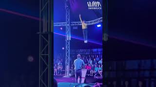 AI Animation from 2 Acrobats at the Krapoldi Festival 2023 in Innsbruck