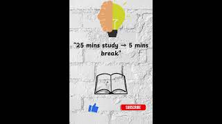 Every Topper’s Secret=Pomodoro + Active Recall #StudyMotivation #PomodoroTechnique #ActiveRecall