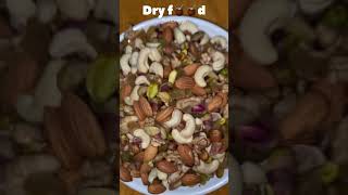 Dry food #dry #food #kaju #badam #pista #akhrot