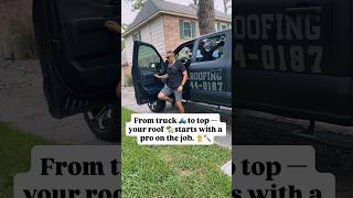 From truck 🚚 to rooftop 🏠—we inspect 🔍, you relax 😌 #RoofingMadeReliable
