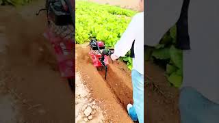 जापान का छोटा पावर टिलर। #shorts #agriculture #powertiller