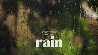 ☔ Rain Falling in the Garden | Relaxing Nature Sounds for Sleep & Study