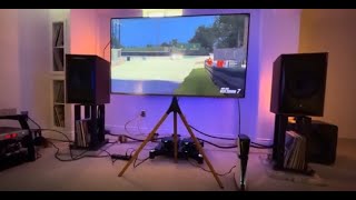 An Audiophile Gaming setup! Mono Block Separates! PS5 Pro 4K!