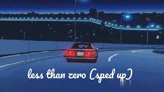 the weeknd - less than zero (sped up)