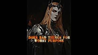 Bad Deeds , Noble Purpose of Fictional Characters | #shorts #fiction