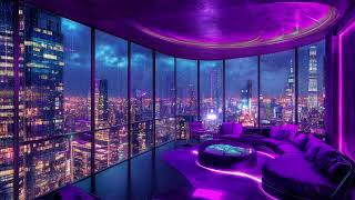 Lofi Hip Hop Beats 💜 Relaxing Lofi Melodies for Deep Focus | Study & Work🌆 Lofi Rain Playlist