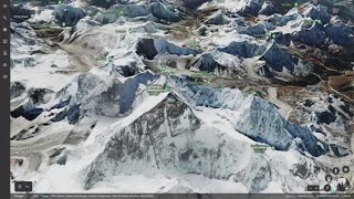 Mount Everest - Just a Google Earth view