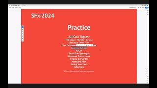 SFX 2024 FOCUS   PRACTICE