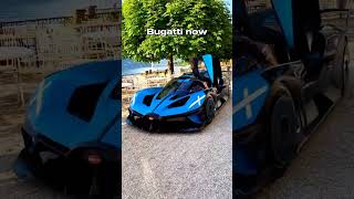Bugatti now vs then 🤔🤐#bugatti #divo #centodieci #mistral #new #old #vs #france #cars
