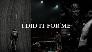 I CHANGED MYSELF FOR MYSELF - Powerful Motivational Speech Video