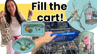 Thrift With Me Goodwill - Fill The Cart With Home Decor!