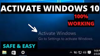 How To Activate Windows 10 In Laptop