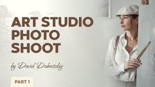 Art Studio Nude Photoshoot by David Dubnitskiy | Part 1