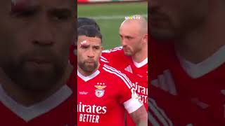 Di Maria after he played his last game for Benfica..