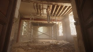Exposing A Very Heavy Ceiling