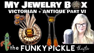 ANTIQUE & VINTAGE JEWELRY Collection Edwardian Victorian etc. PART 6