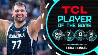 Luka Doncic (26 PTS) | TCL Player Of The Game | ISL 🇮🇸 vs SLO 🇸🇮 | FIBA EuroBasket 2025
