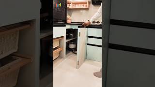 Best Kitchen Storage: Maximizing Every Corner #kitchenorganization #kitchendesign #shorts