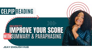 CELPIP Reading; Understanding Paraphrasing & Summary