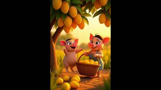 "सुअरनी और आम का खेत" | Pig cultivates mango but many wolves  enter the mango 😭