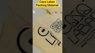 Package Material casa Laban #chefdheerajbhandari #restaurantconsultancy