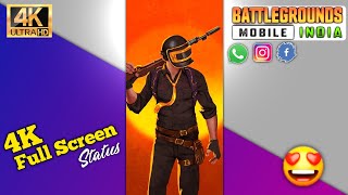 PUBG MOBILE 4K Full Screen Status⚡ SurgeWave 77 #pubg #BGMI #status