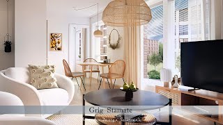Chic Nordic Design for Cozy Small Apartments [White, Grey & Wood Aesthetics]
