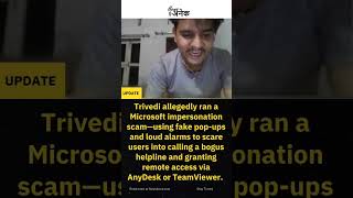 Tech vigilante hacks scammer's webcam, exposed microsoft support fraud! #breakingnewsindia #newsanek