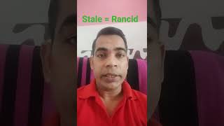 #stale #synonym #rancid #meaning #englishword #learnenglishthroughhindi #wordmeaninginhindi