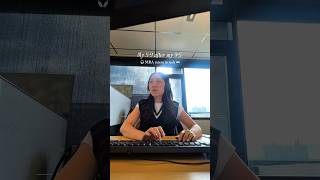 ASMR timestamped 5-9 routine interning in tech🌟#corporatelife #asmrroutine #diml #gradstudent #vlog