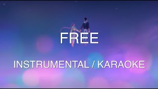 Free - Rumi & Jinu (KPop Demon Hunters) - Instrumental Karaoke (LYRICS)