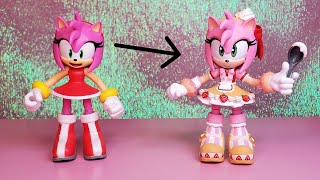 Sonic Forces Speed Battle Dulce Amy Rose Jakks Pacific (Custom) Figure