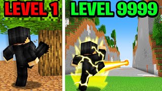 Minecraft, But my Kicks get Stronger!