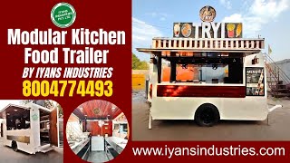 Street Food Business on Wheels – Custom Food Trailer by Iyans Industries | Vada Pav to Shakes!