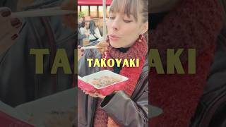 Must-Try Japanese Street Food: Takoyaki 🇯🇵🐙 #tokyo #japanesefood    #lifeinjapan