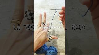 pillole di uncinetto: come regolare la tensione del filo 🧶🕸️ #crochetlesson #uncinettotutorial